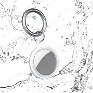 Clear AirTag Case and Key Chain Hook